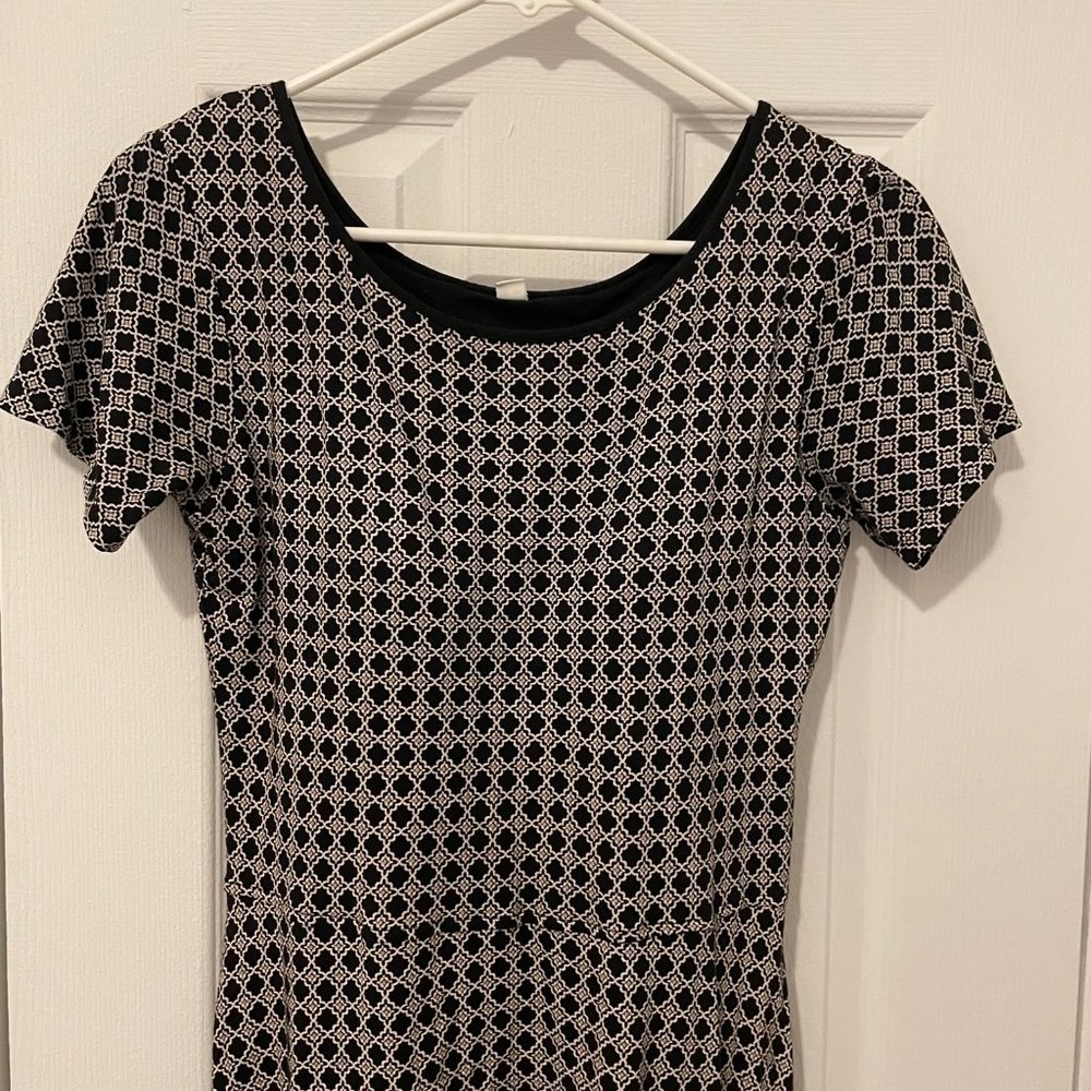 Built-in Bra Short Sleeve Uniqlo Dress (M)